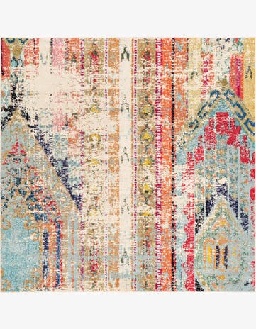 Washable Mesa Square Rug