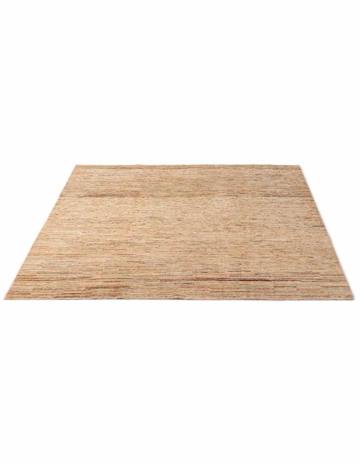6' 2 x 6' 3 Hand Knotted Modern Ziegler Wool Square Rug