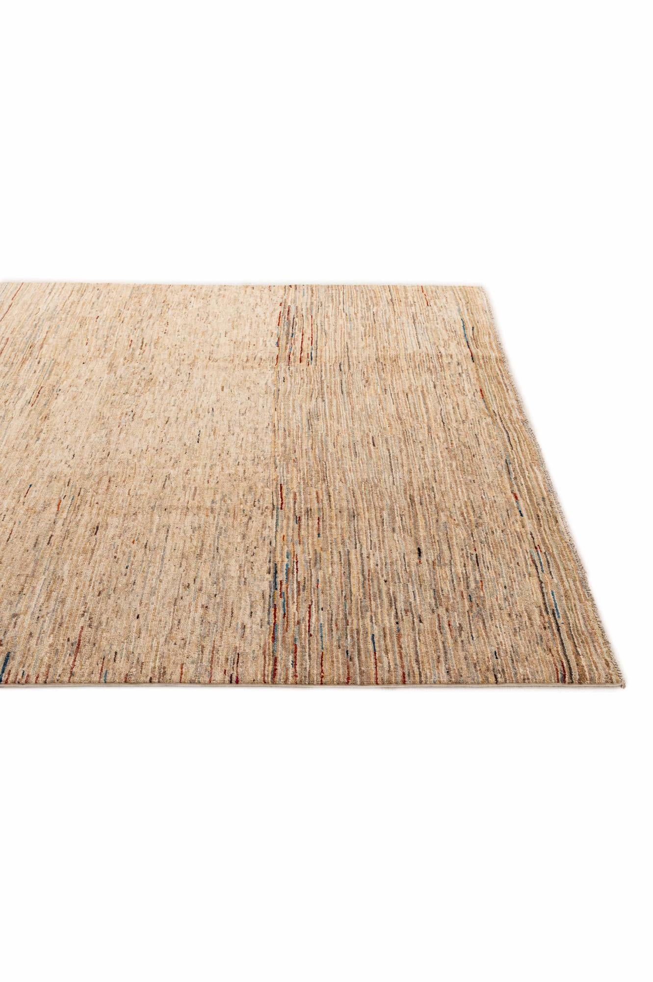 6' 2 x 6' 3 Hand Knotted Modern Ziegler Wool Square Rug