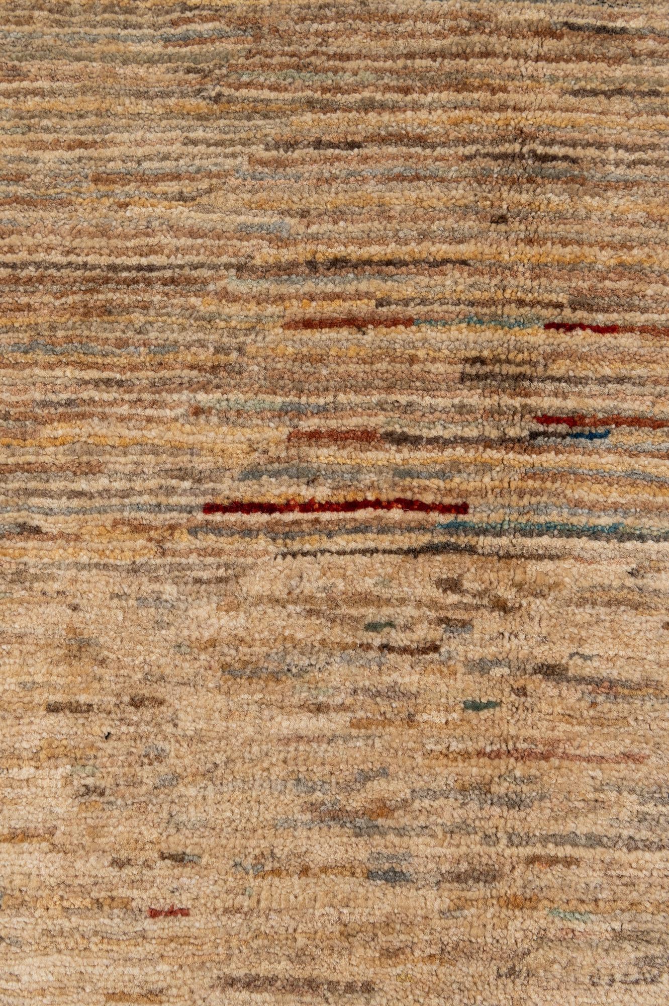 6' 2 x 6' 3 Hand Knotted Modern Ziegler Wool Square Rug