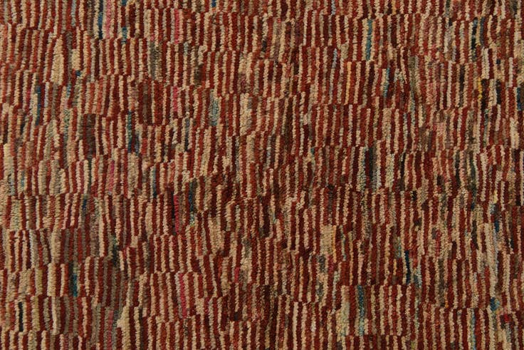 Detail image of 5' 1 x 6' 4 Hand Knotted Modern Ziegler Square Rug