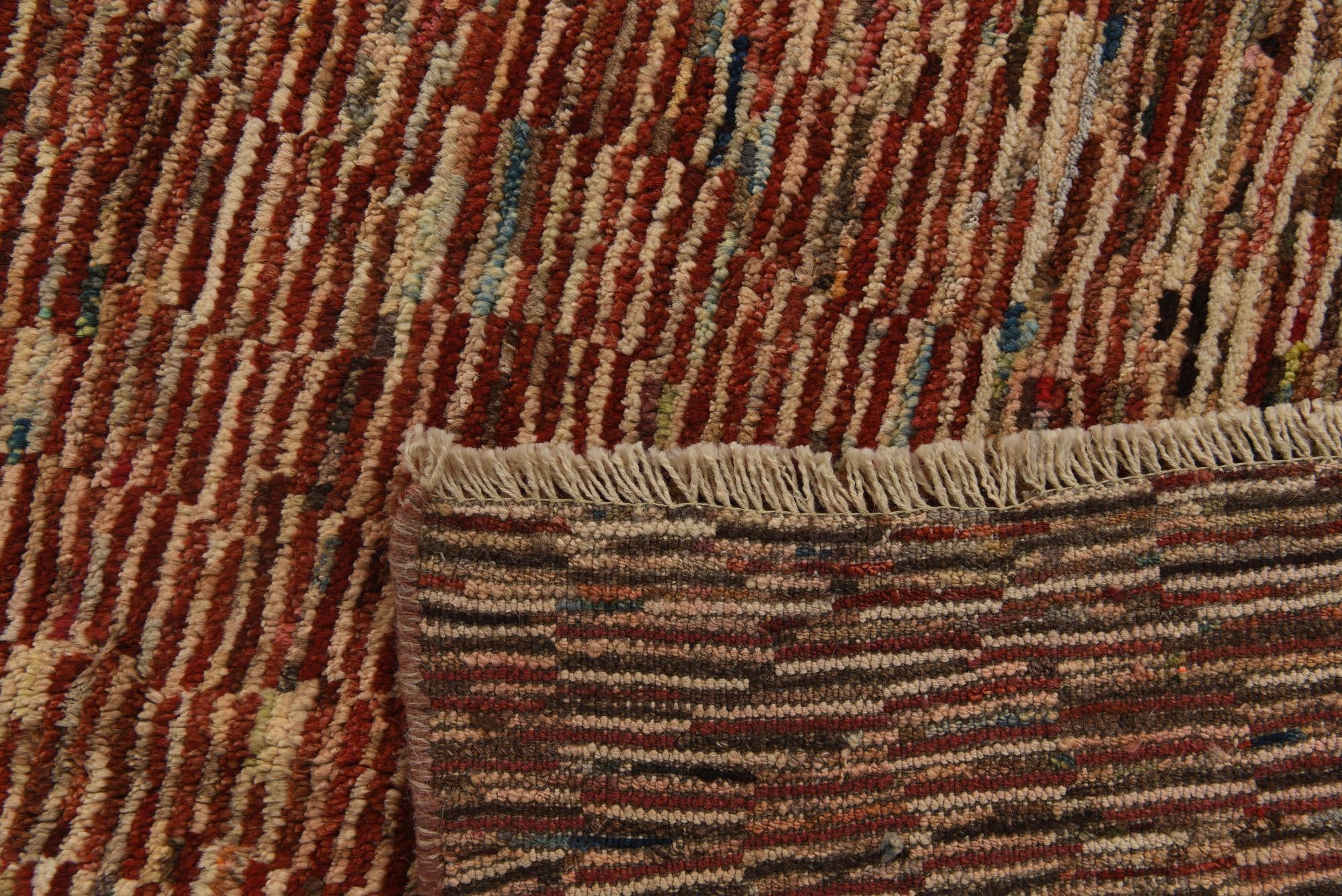 5' 1 x 6' 4 Hand Knotted Modern Ziegler Square Rug