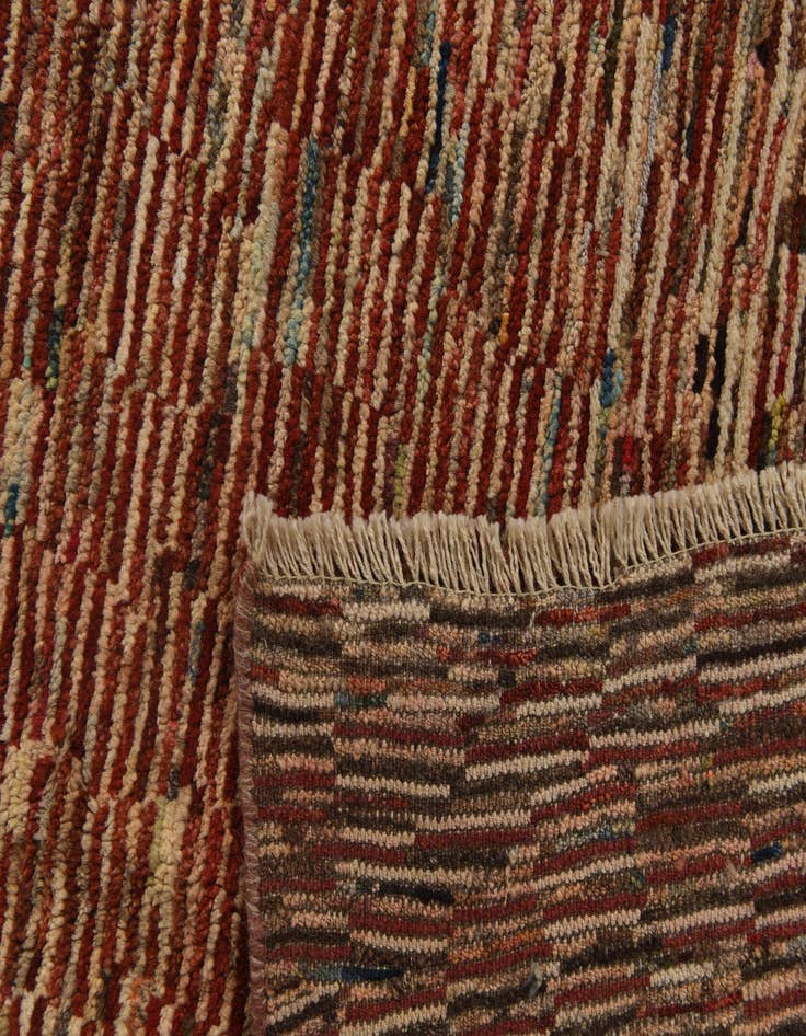 Detail image of 5' 1 x 6' 4  Hand Knotted Modern Ziegler Square Rug