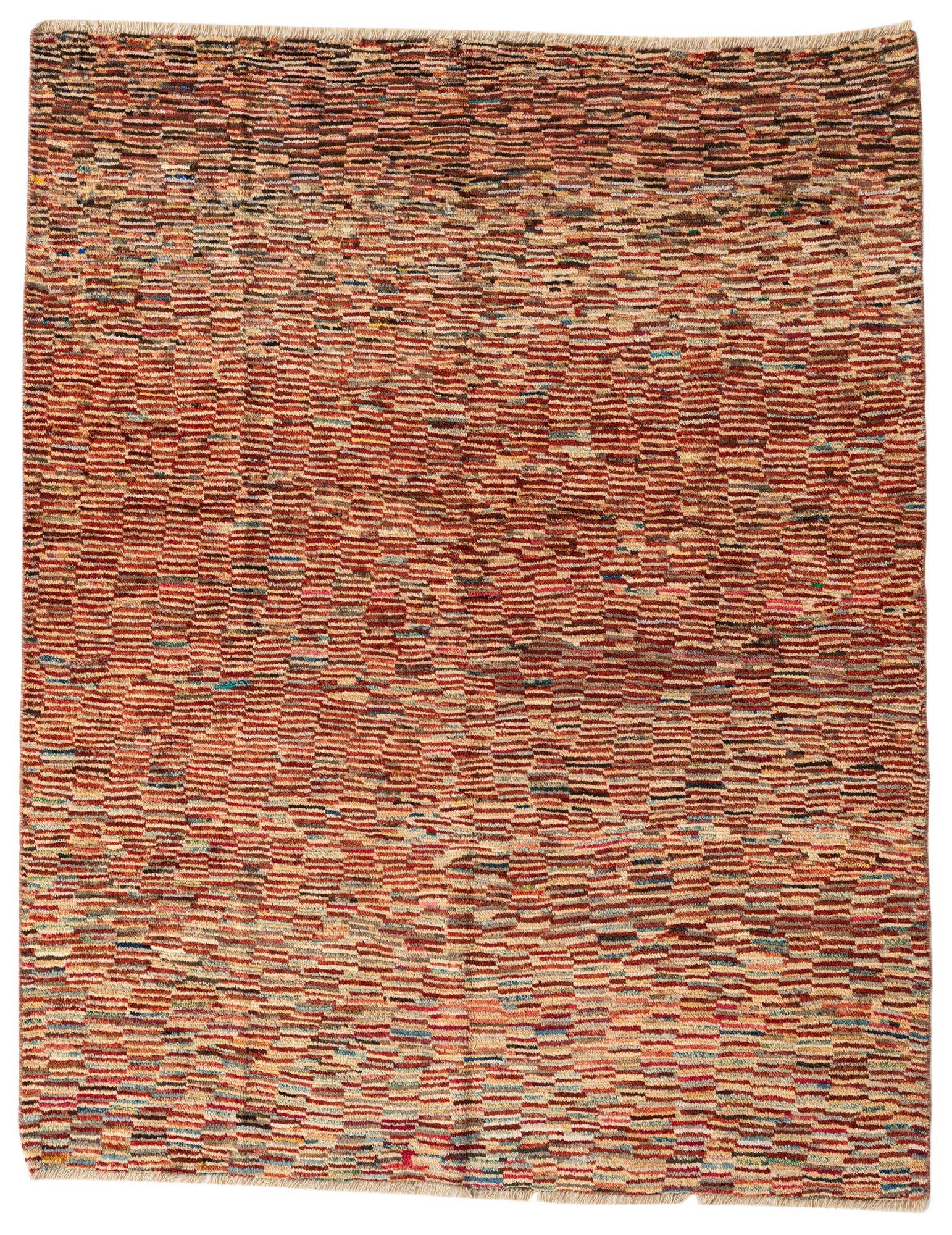 5' 1 x 6' 4 Hand Knotted Modern Ziegler Square Rug