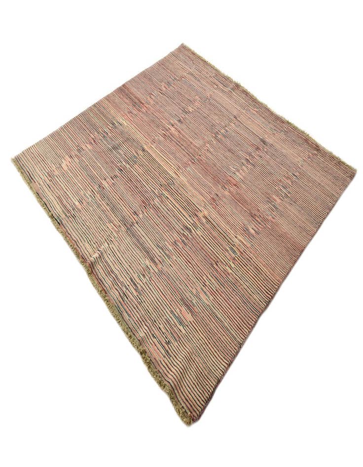 Detail image of 6' 6 x 6' 8  Hand Knotted Modern Ziegler Square Rug