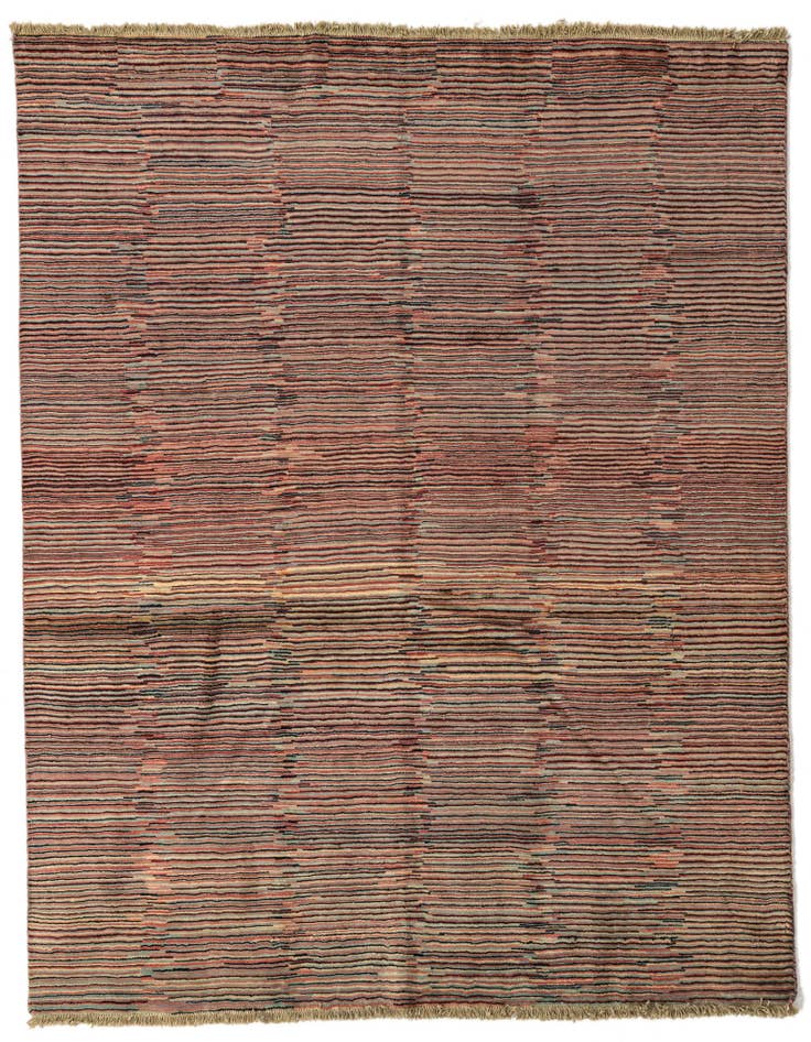 Detail image of 6' 6 x 6' 8 Hand Knotted Modern Ziegler Square Rug