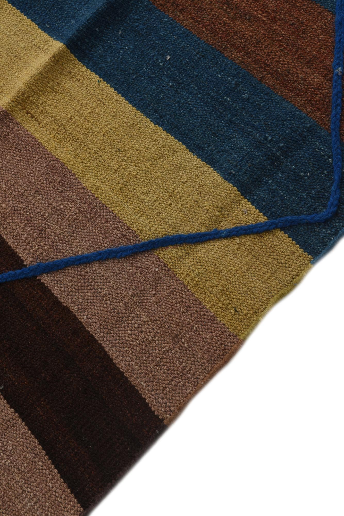 11' x 12' 3 Hand Knotted Moroccan Wool Square Rug