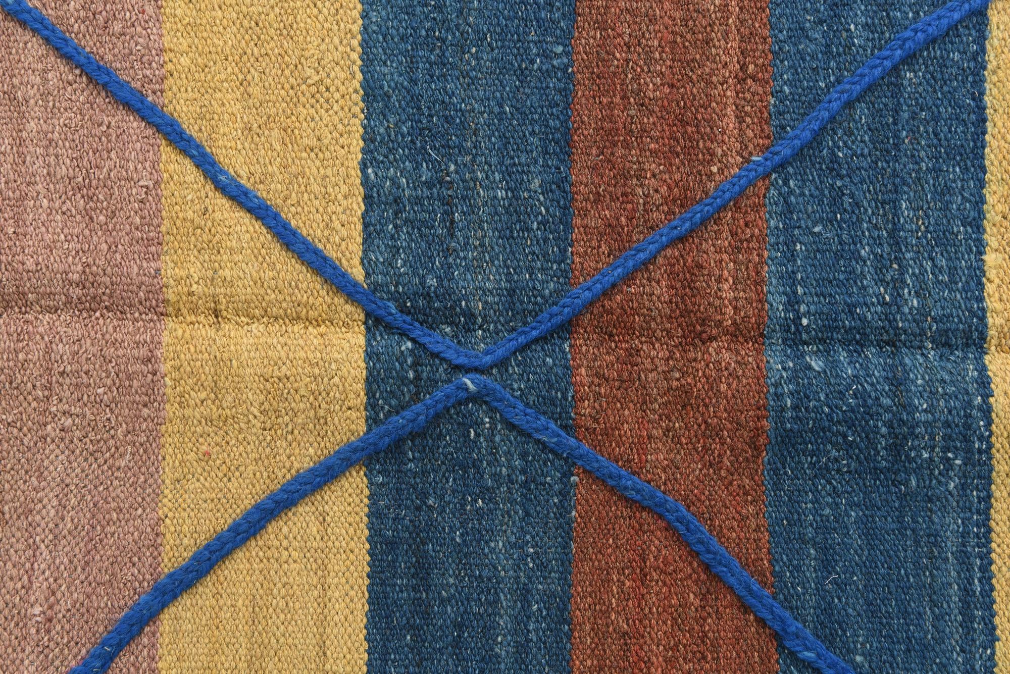 11' x 12' 3 Hand Knotted Moroccan Wool Square Rug