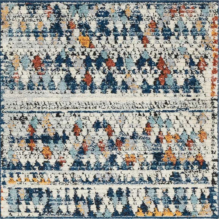 7' 10 x 7' 10 Morocco Square Rug