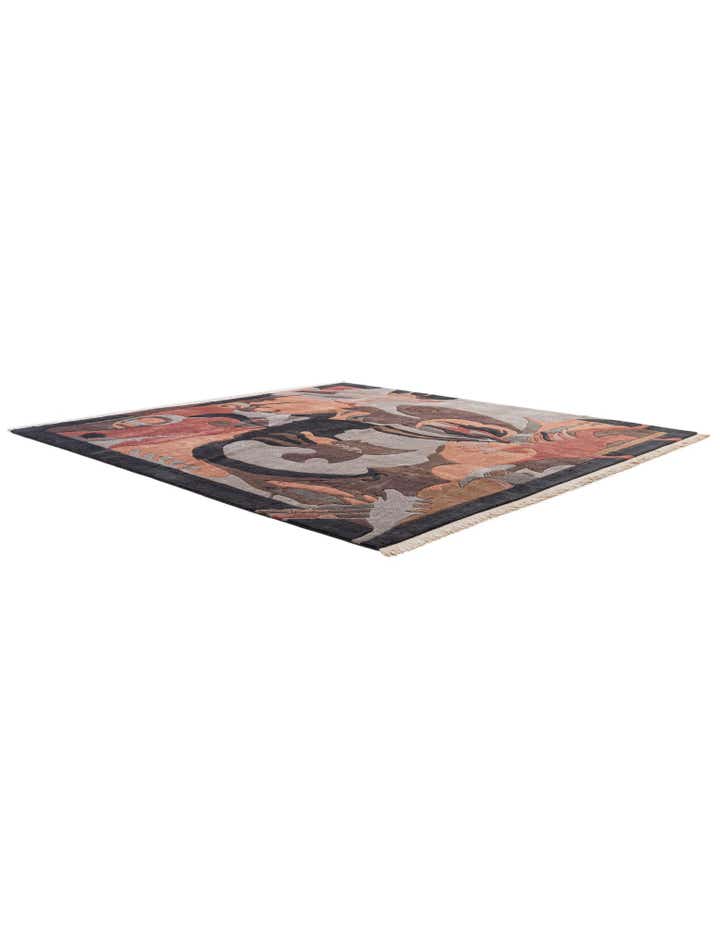 8' 2 x 8' 5 Hand Knotted Nepal Square Rug