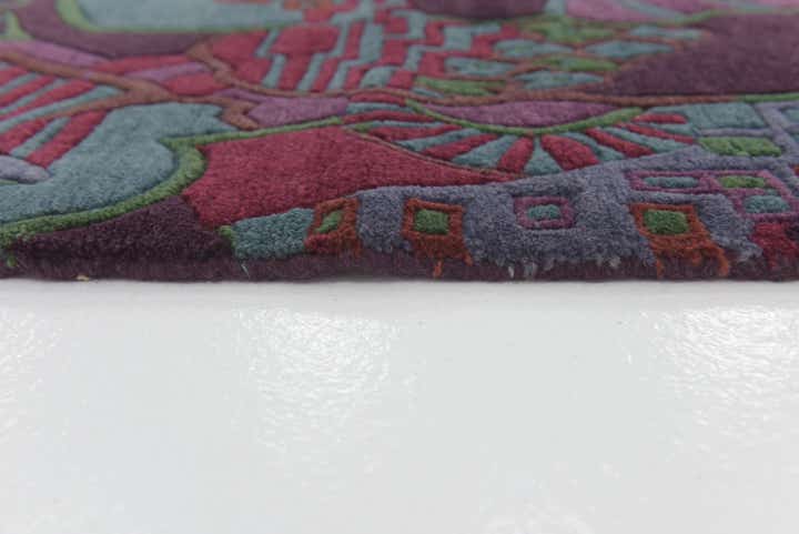 7' 10 x 8' Hand Knotted Nepal Wool Square Rug