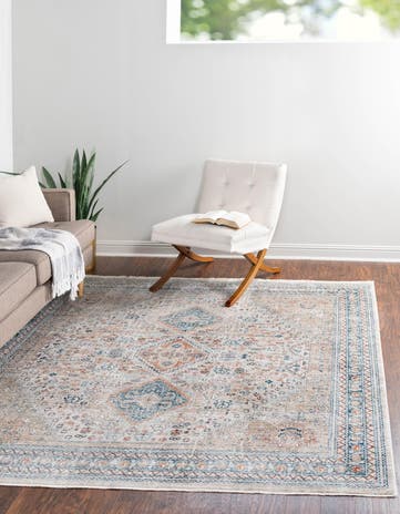3' 3 x 3' 3 Newport Square Rug