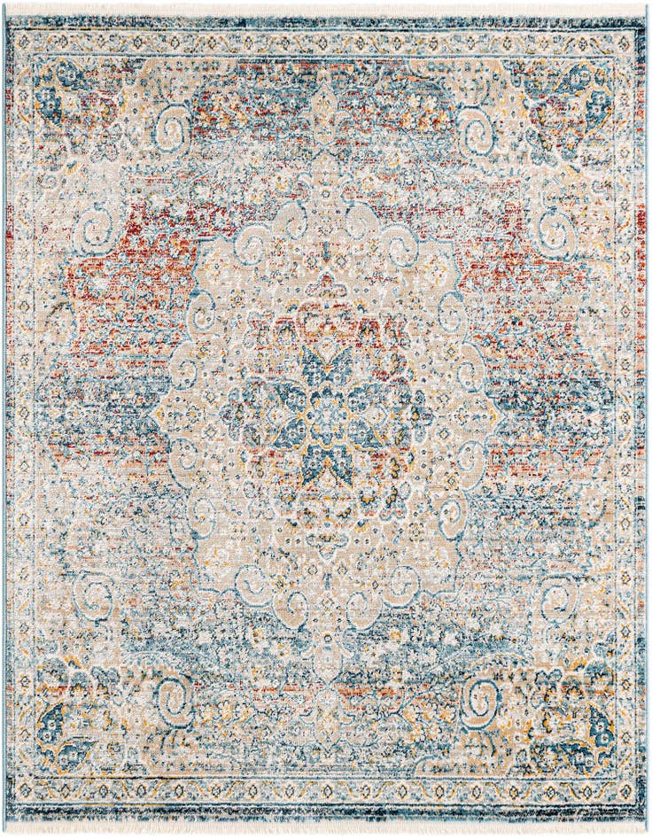 Detail image of 4' x 4' Newport Square Rug