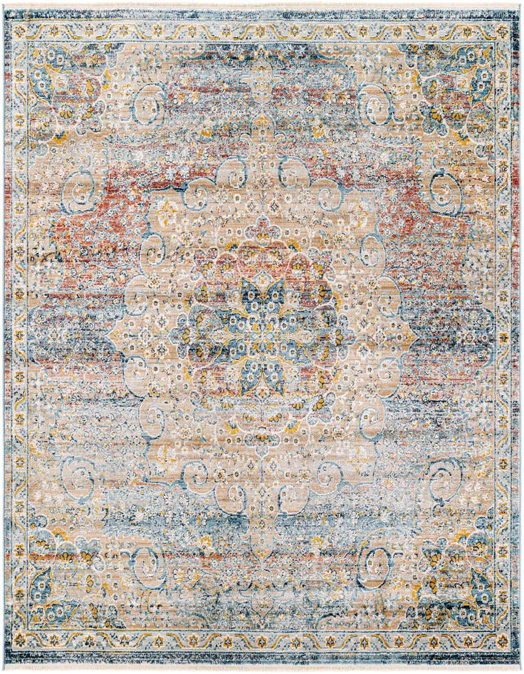 Detail image of 6' x 6' Newport Square Rug