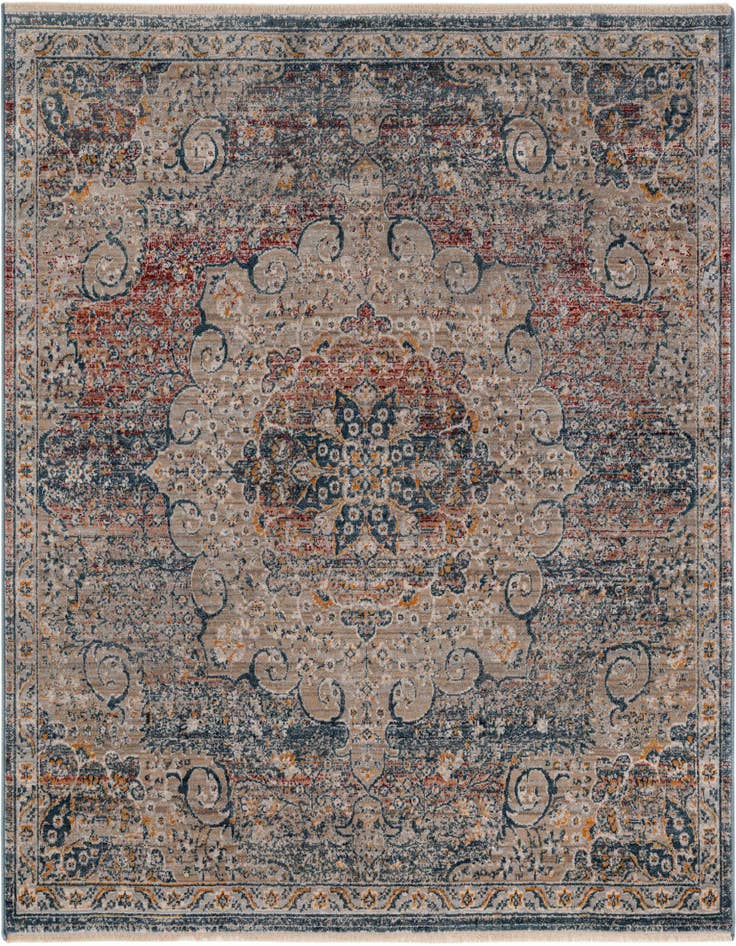 Detail image of 5' 3 x 5' 3 Newport Square Rug