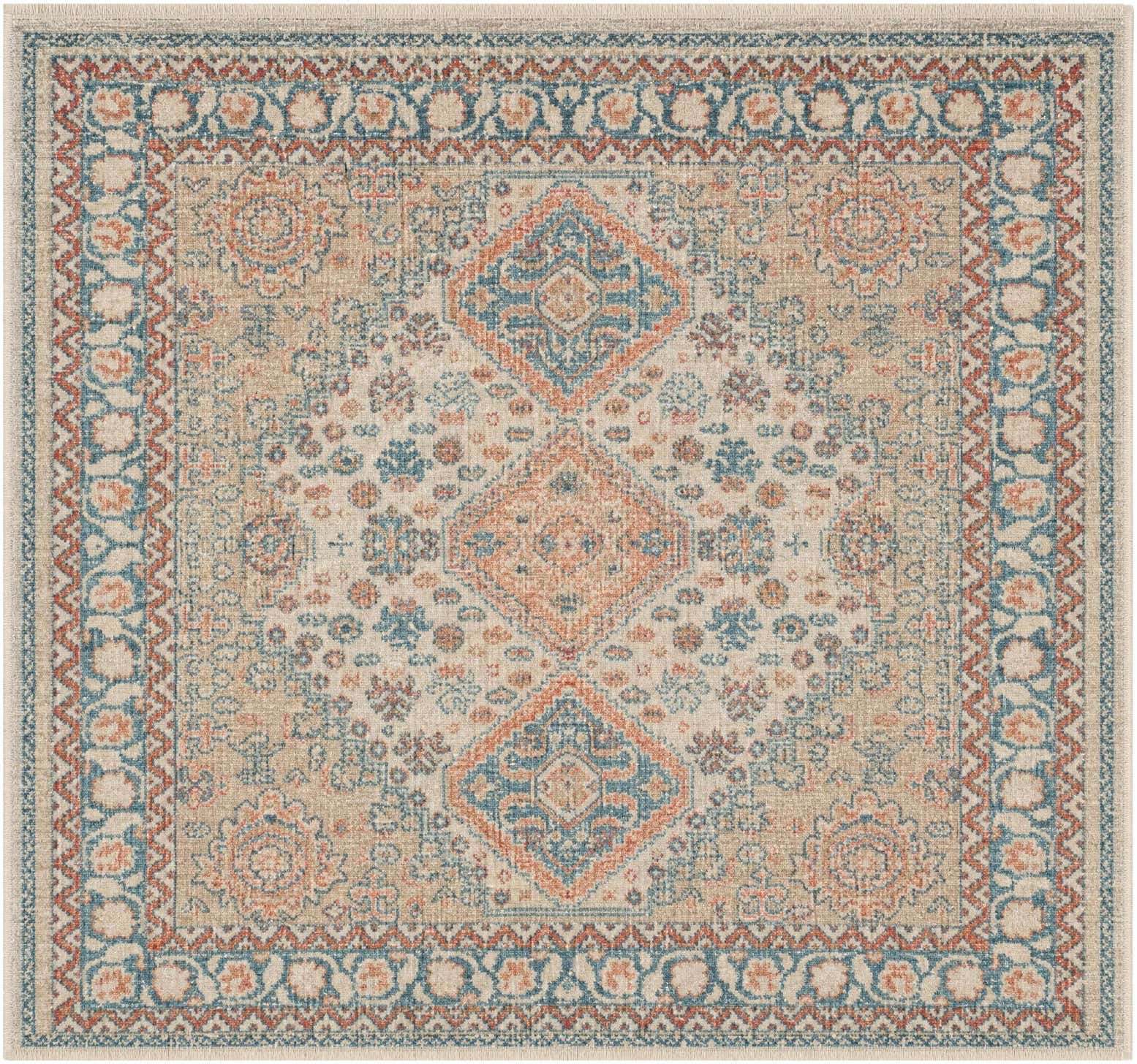 3' 3 x 3' 3 Newport Square Rug