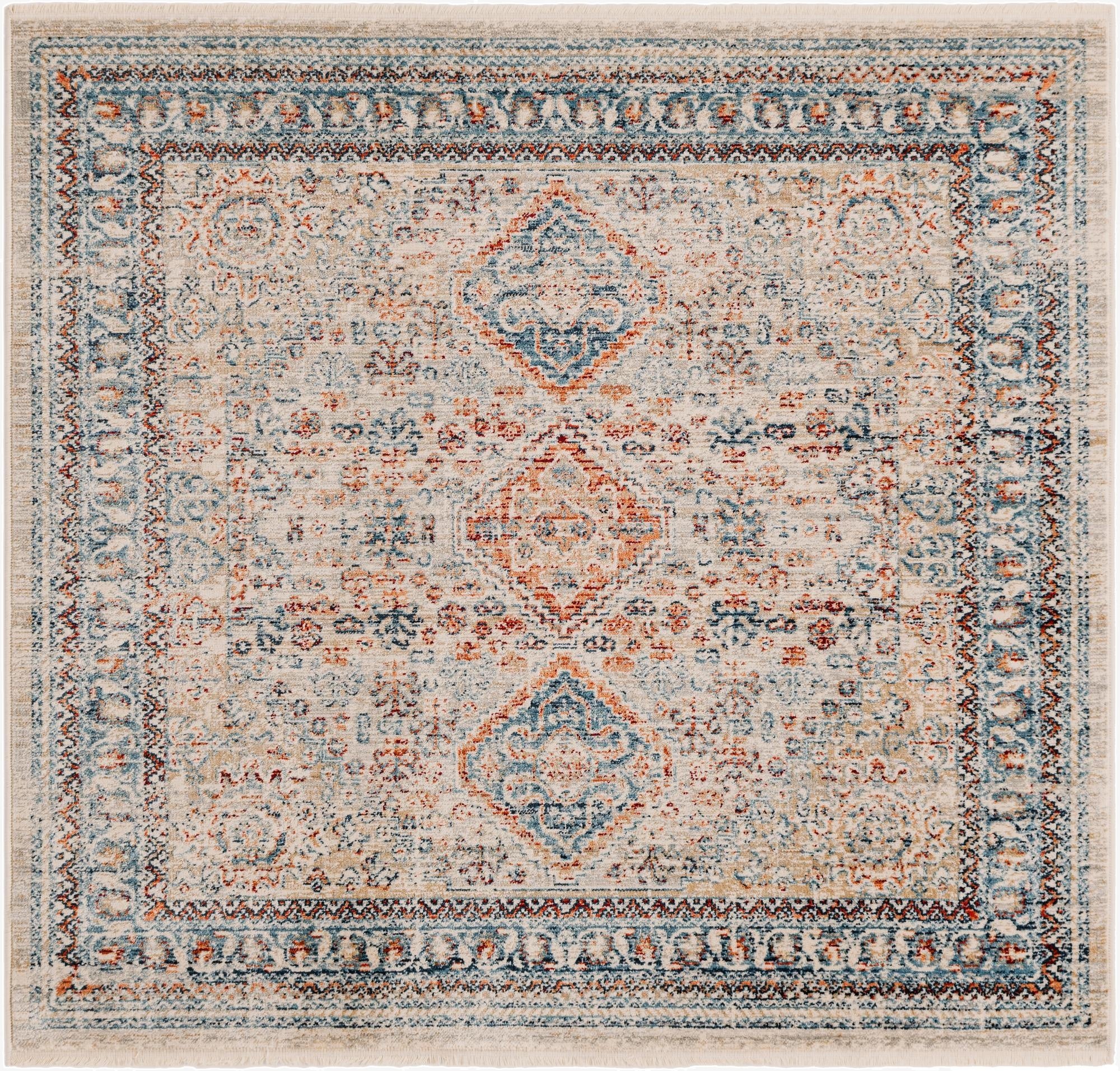 4' x 4' Newport Square Rug