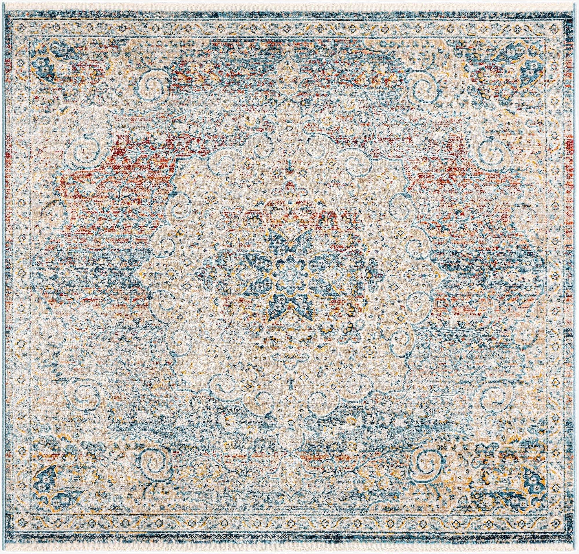 Primary image 4' x 4' Newport Square Rug