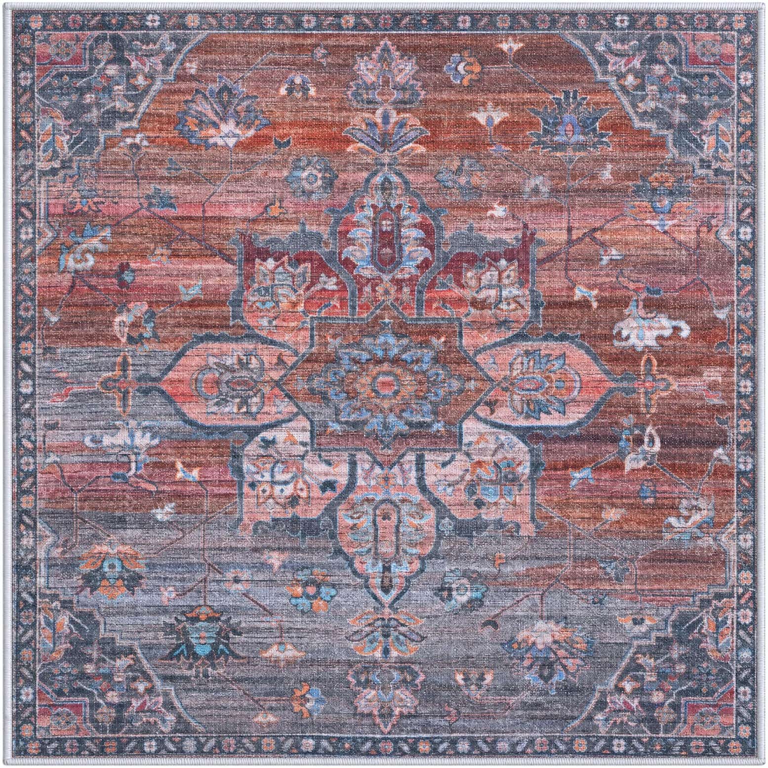100cm x 100cm Nostalgia Tapis Carré