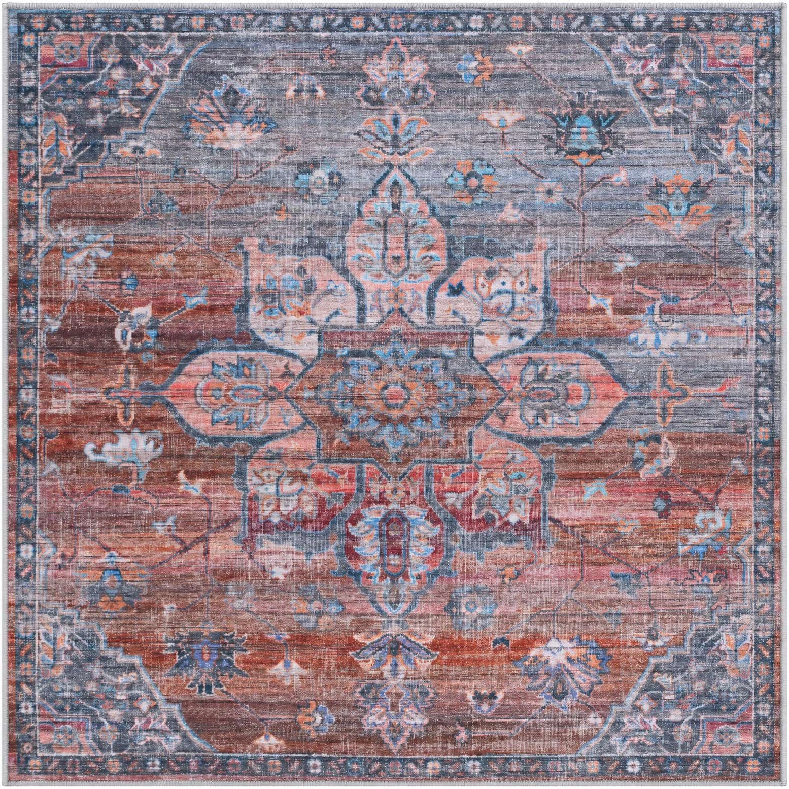 6' x 6' Nostalgia Square Rug