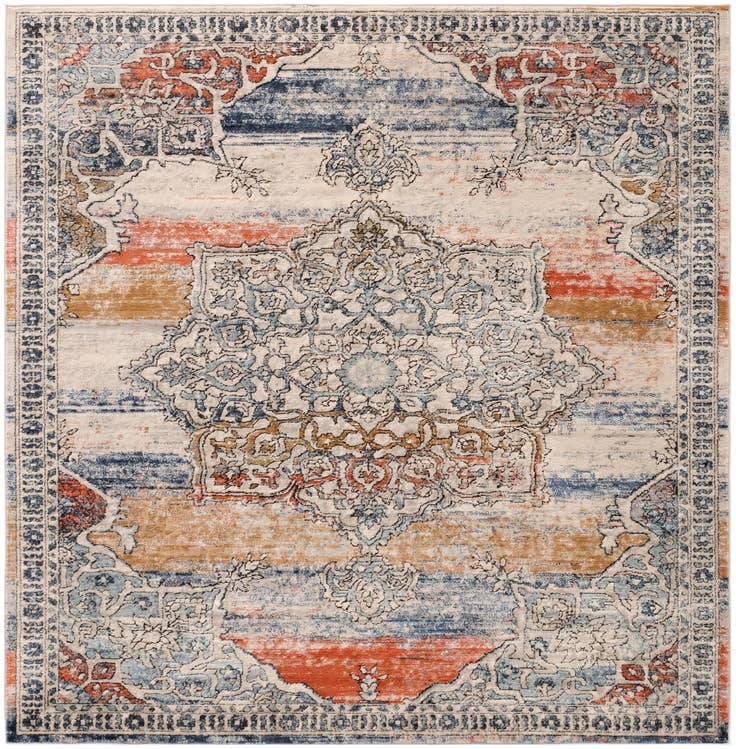 Detail image of 8' x 8' Nyla Square Rug