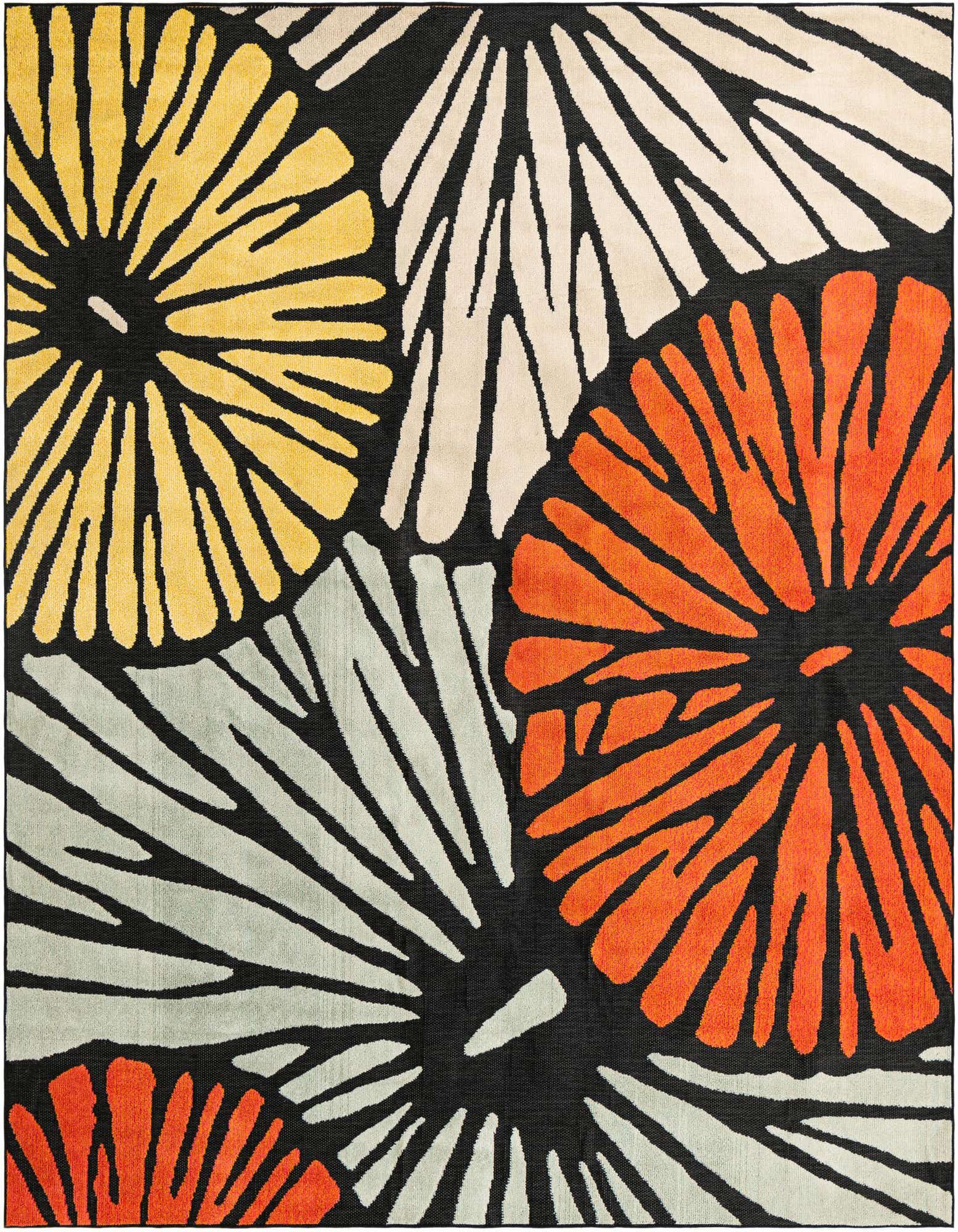 10' x 10' Easy-Clean Casablanca Indoor / Outdoor Square Rug