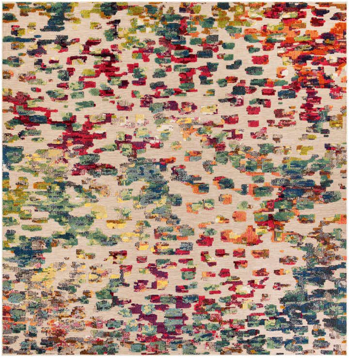 10' x 10' Easy-Clean Casablanca Indoor / Outdoor Square Rug