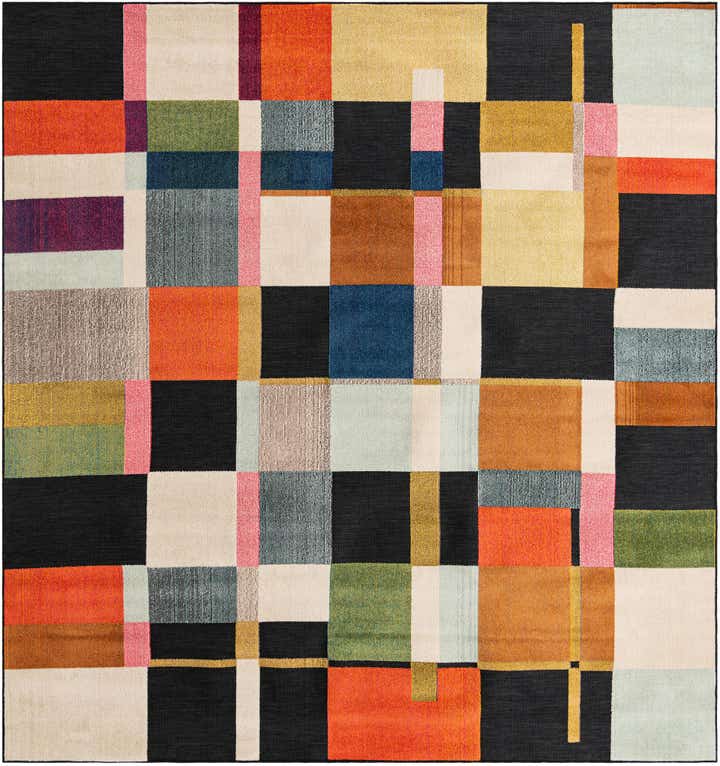 10' x 10' Easy-Clean Casablanca Indoor / Outdoor Square Rug