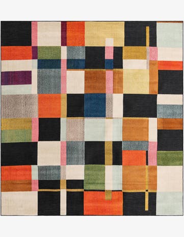 10' x 10' Easy-Clean Casablanca Indoor / Outdoor Square Rug