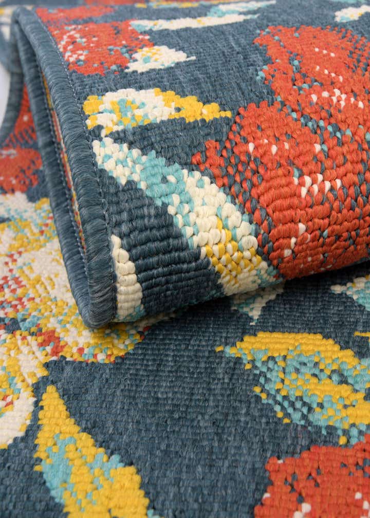 10' x 10' Easy-Clean Coastal Indoor / Outdoor Square Rug