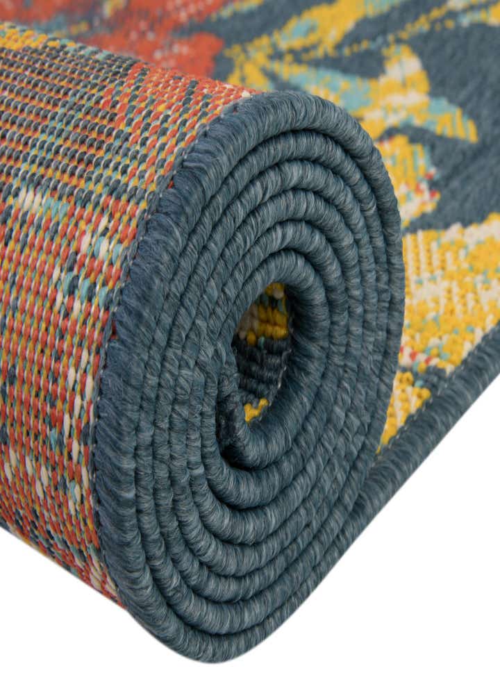 10' x 10' Easy-Clean Coastal Indoor / Outdoor Square Rug