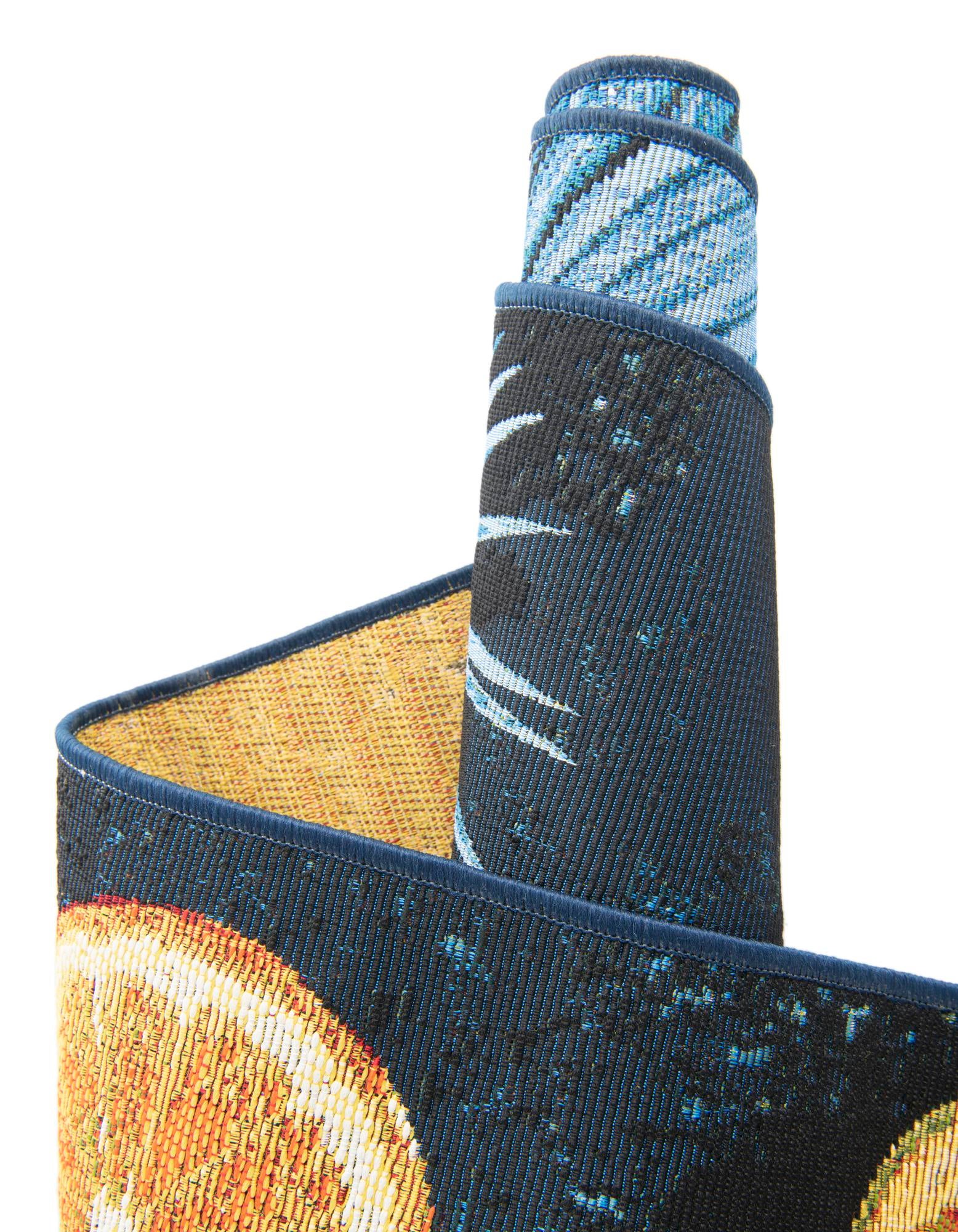 10' x 10' Easy-Clean Coastal Indoor / Outdoor Square Rug