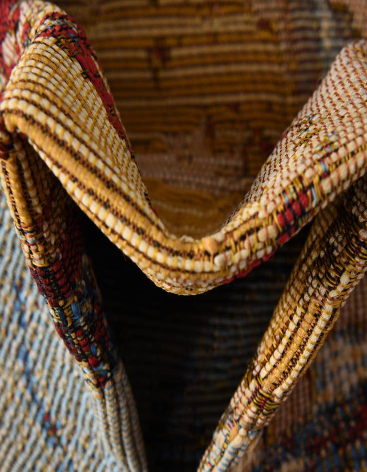 Detail image of 6' x 6'  Washable Modern Indoor / Outdoor Square Rug