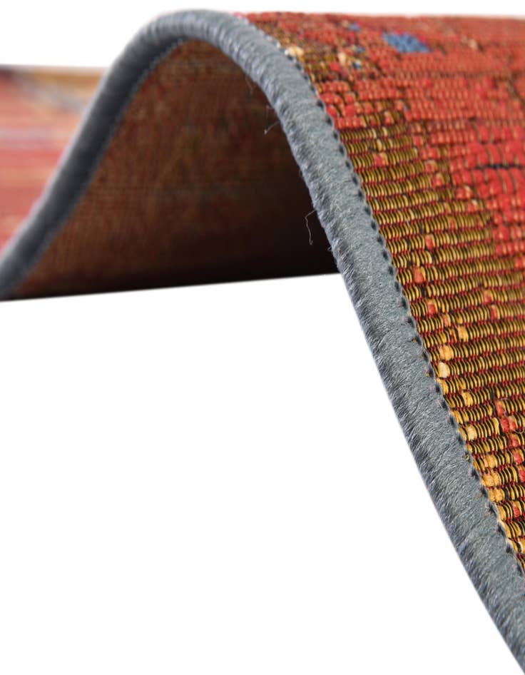 Detail image of 6' x 6'  Washable Modern Indoor / Outdoor Square Rug