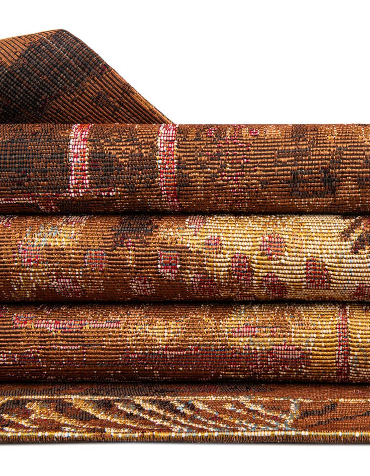 Detail image of 6' x 6' Easy-Clean Modern Indoor / Outdoor Square Rug