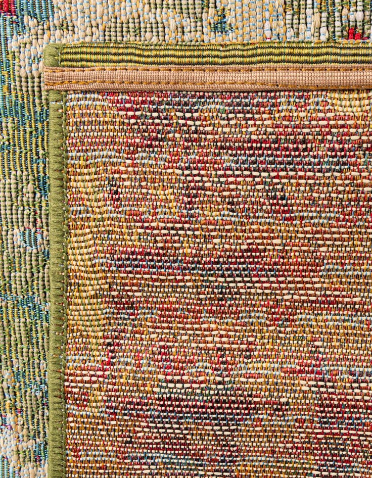 Detail image of 12' x 12' Easy-Clean Modern Indoor / Outdoor Square Rug