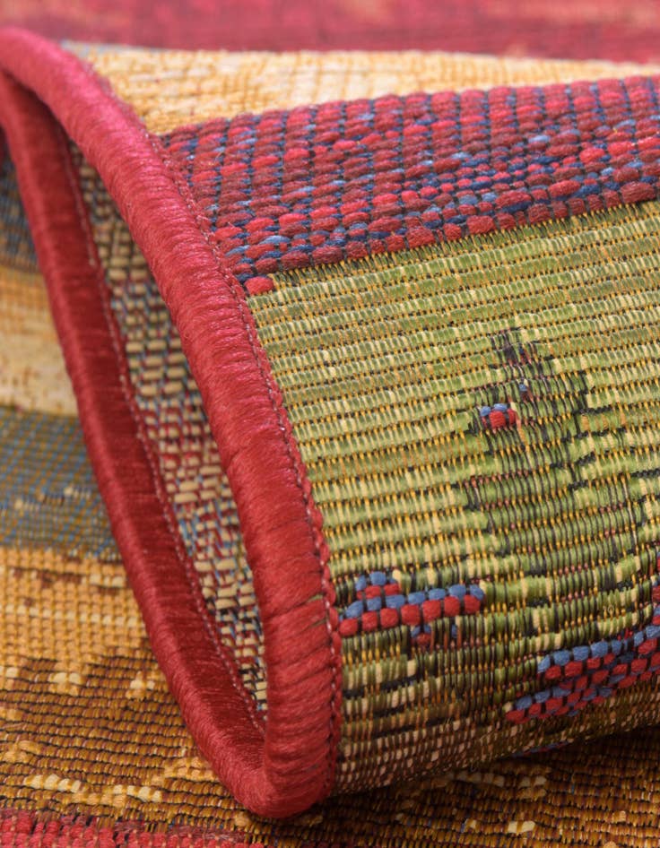 Detail image of 10' x 10' Easy-Clean Modern Indoor / Outdoor Square Rug