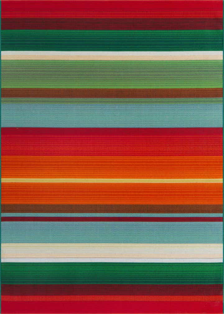 6' x 6' Easy-Clean Modern Indoor / Outdoor Square Rug