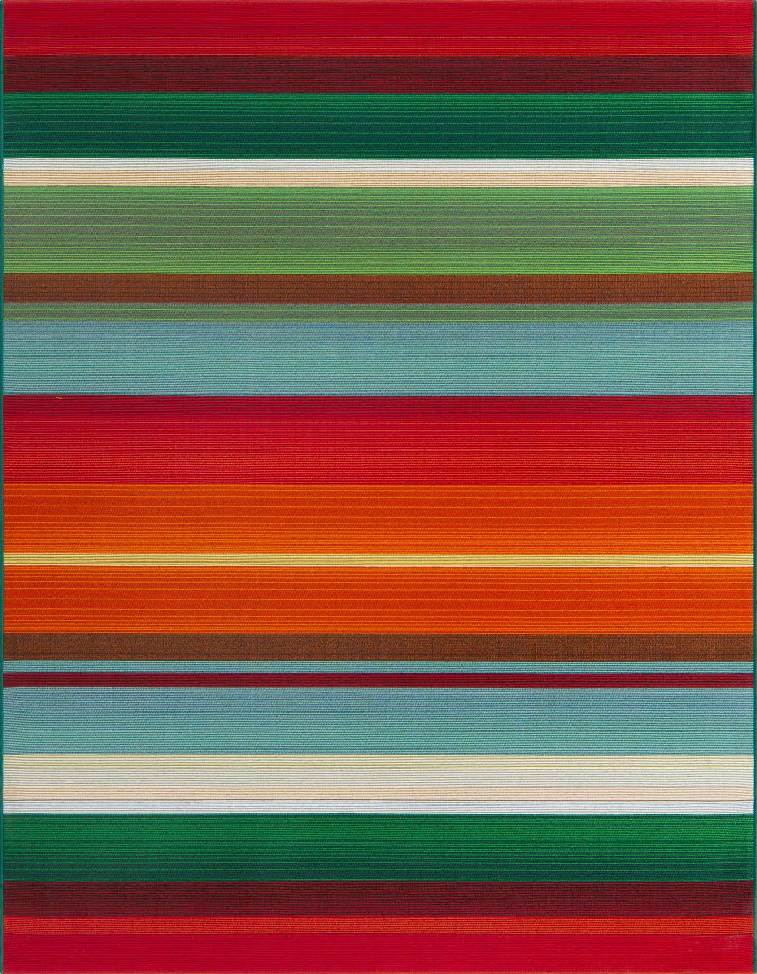 6' x 6' Easy-Clean Modern Indoor / Outdoor Square Rug