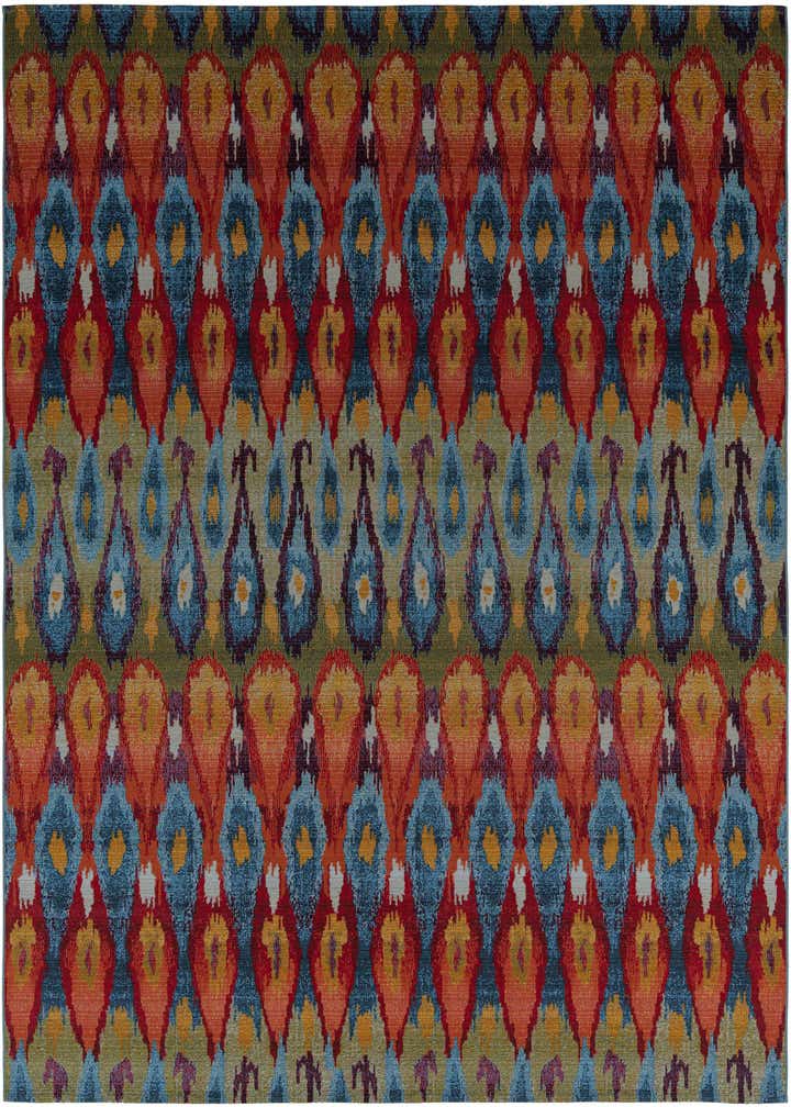 10' x 10' Easy-Clean Modern Indoor / Outdoor Square Rug