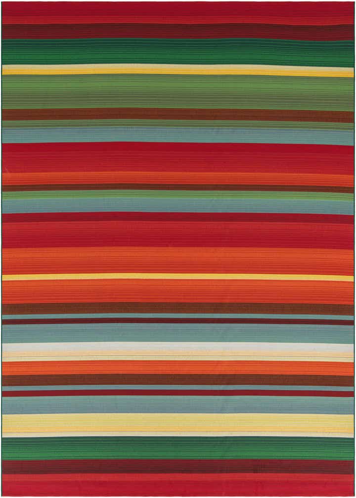 10' x 10' Easy-Clean Modern Indoor / Outdoor Square Rug