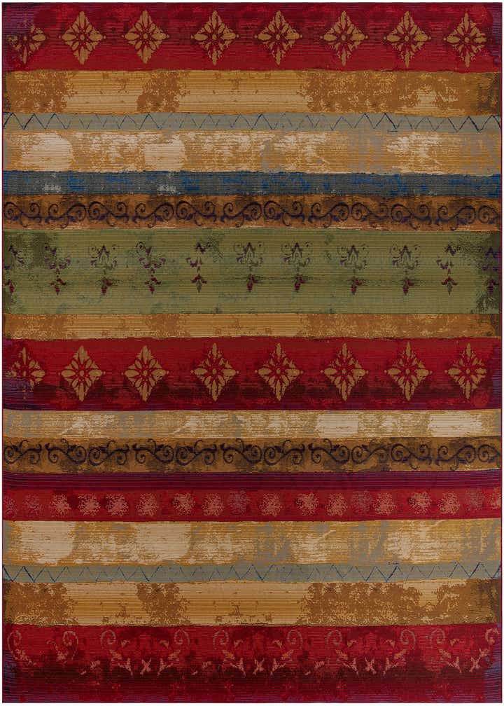 10' x 10' Easy-Clean Modern Indoor / Outdoor Square Rug