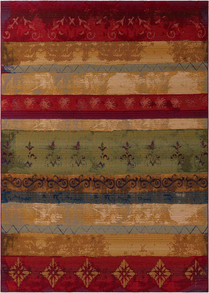 7' 10 x 7' 10 Easy-Clean Modern Indoor / Outdoor Square Rug