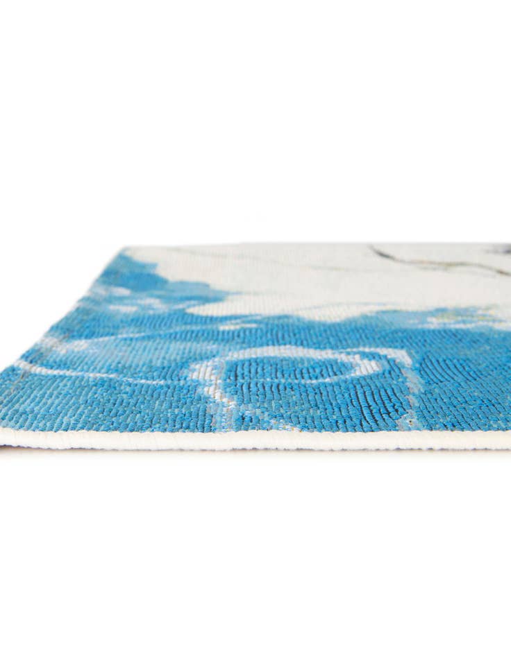 Detail image of 10' x 10'  Washable Modern Indoor / Outdoor Square Rug