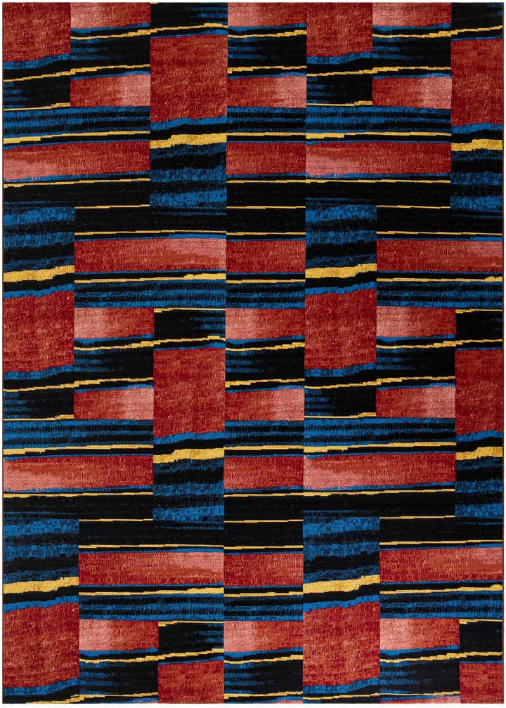 10' x 10' Easy-Clean Modern Indoor / Outdoor Square Rug