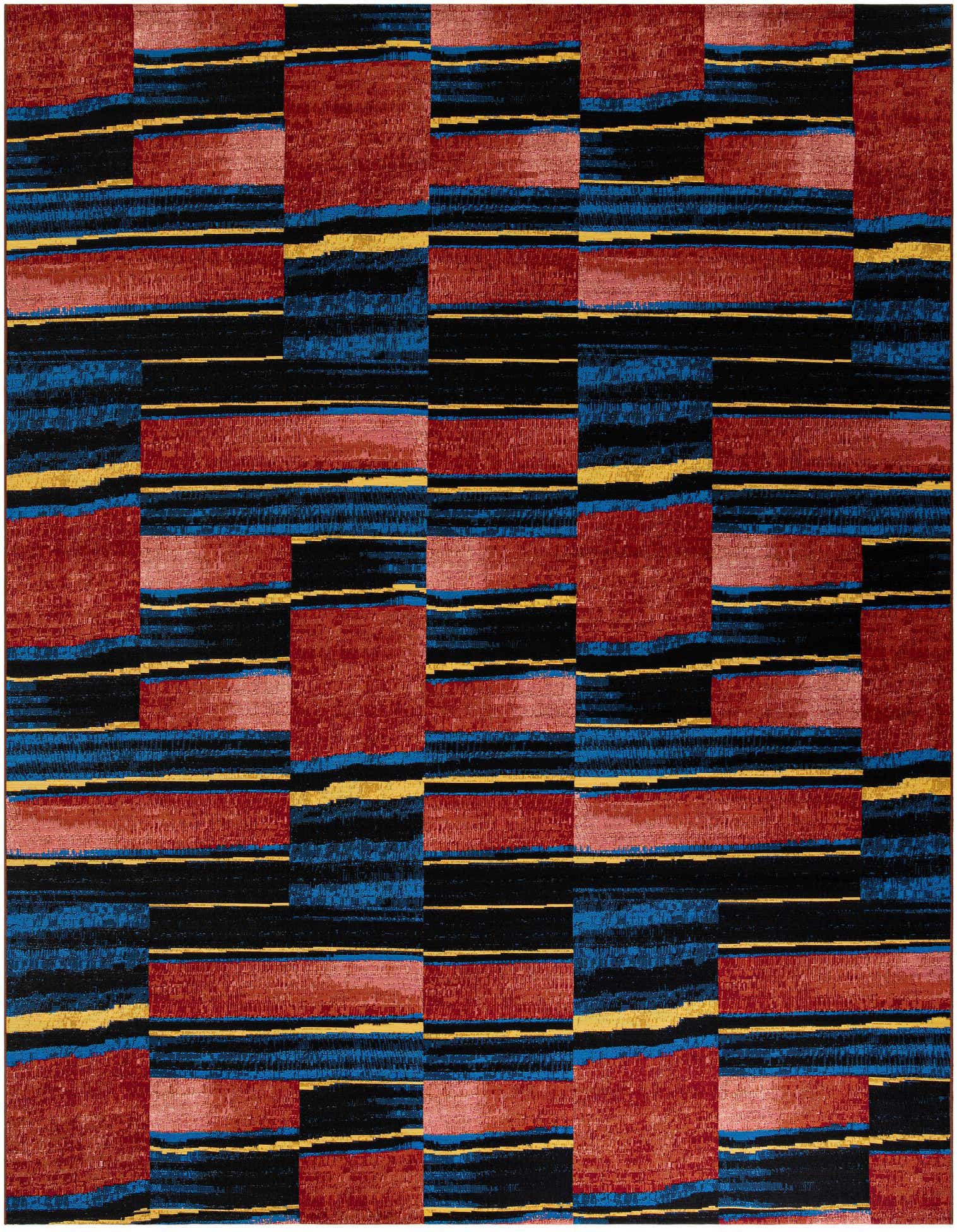 10' x 10' Easy-Clean Modern Indoor / Outdoor Square Rug