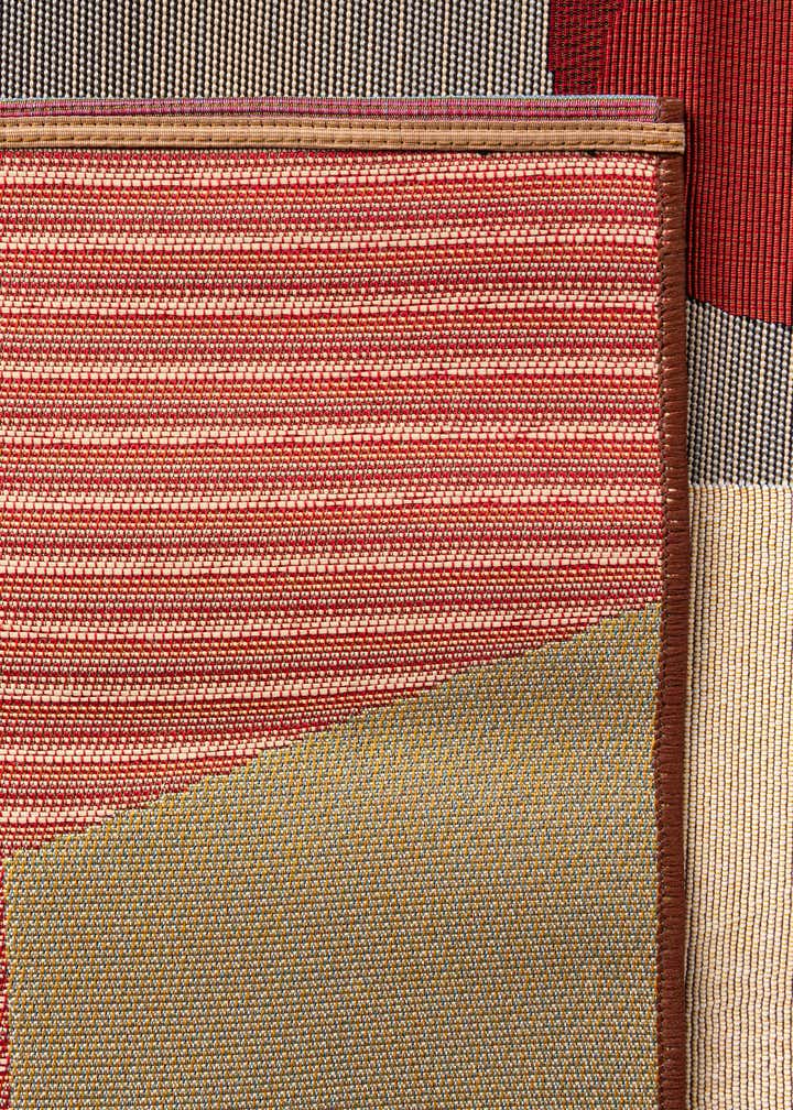 7' 10 x 7' 10 Easy-Clean Modern Indoor / Outdoor Square Rug