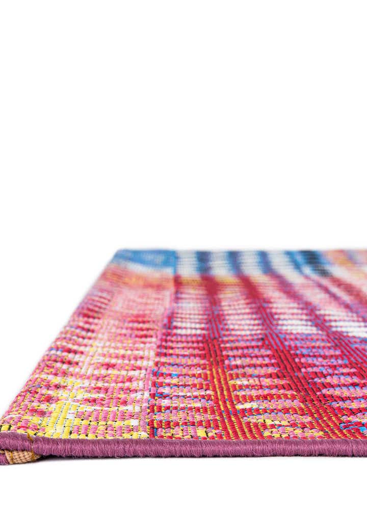 8' x 8' Easy-Clean Modern Indoor / Outdoor Square Rug