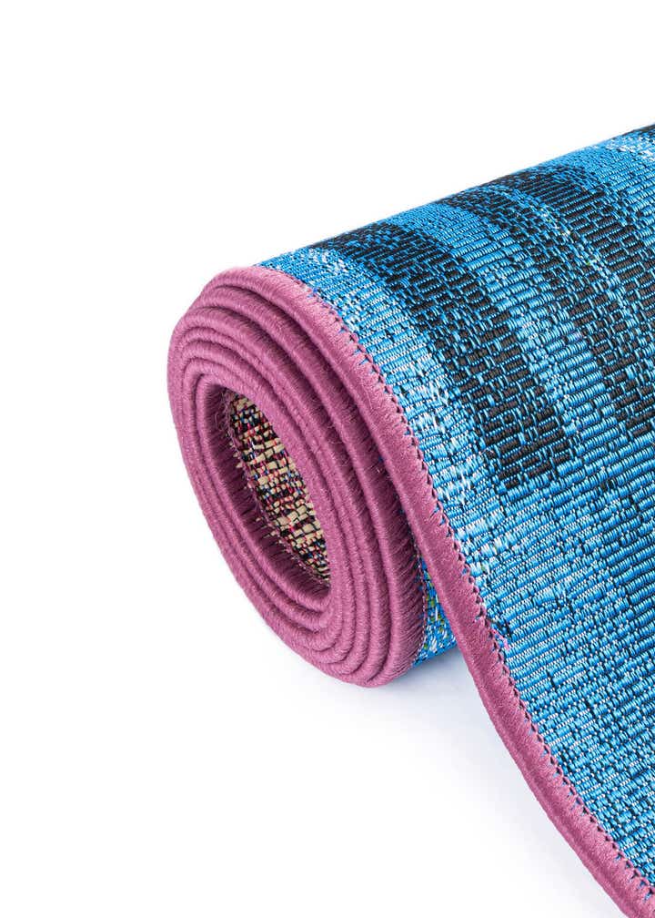 8' x 8' Easy-Clean Modern Indoor / Outdoor Square Rug