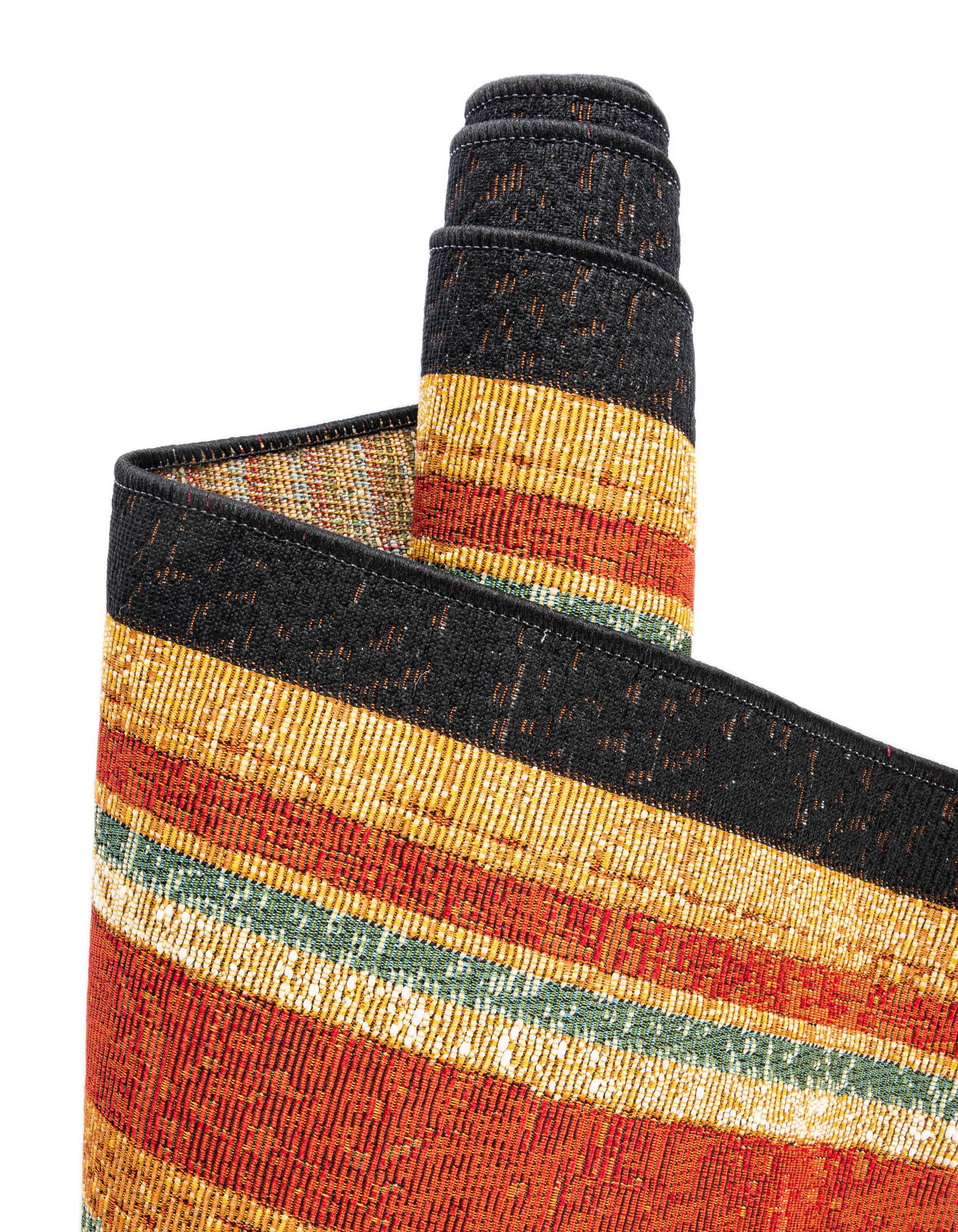10' x 10' Easy-Clean Modern Indoor / Outdoor Square Rug